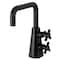 Kingston Brass Two-Handle Single-Hole Bathroom Faucet with Push Pop-Up, Matte Black KS2260DX - alternate 1